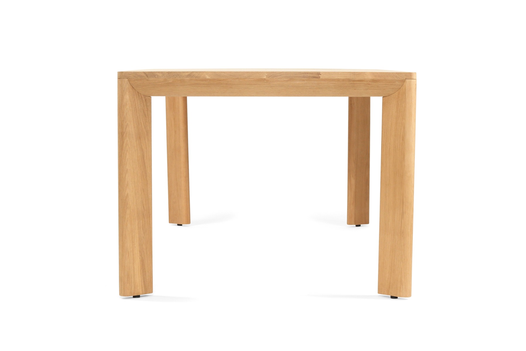 Asher Dining Table Solid Premium American Oak, L 200cm x W 100cm x H 75cm (RRP $3999) - Image 4