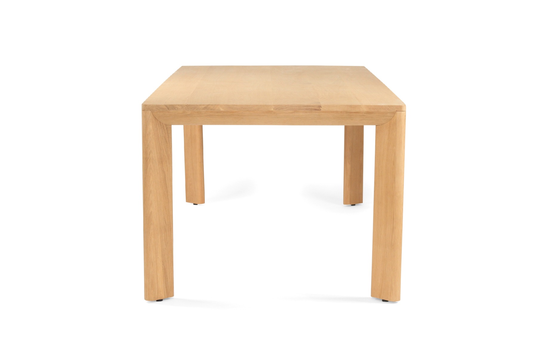 Asher Dining Table Solid Premium American Oak, L 200cm x W 100cm x H 75cm (RRP $3999) - Image 5