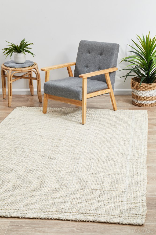 Atrium Barker Hamptons Style Indoor Rug Bleach - Image 3