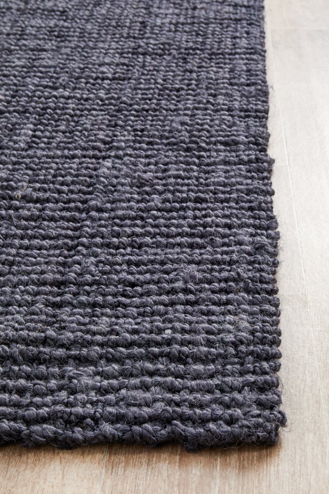 Atrium Barker Hamptons Style Indoor Rug Navy Runner - Image 6