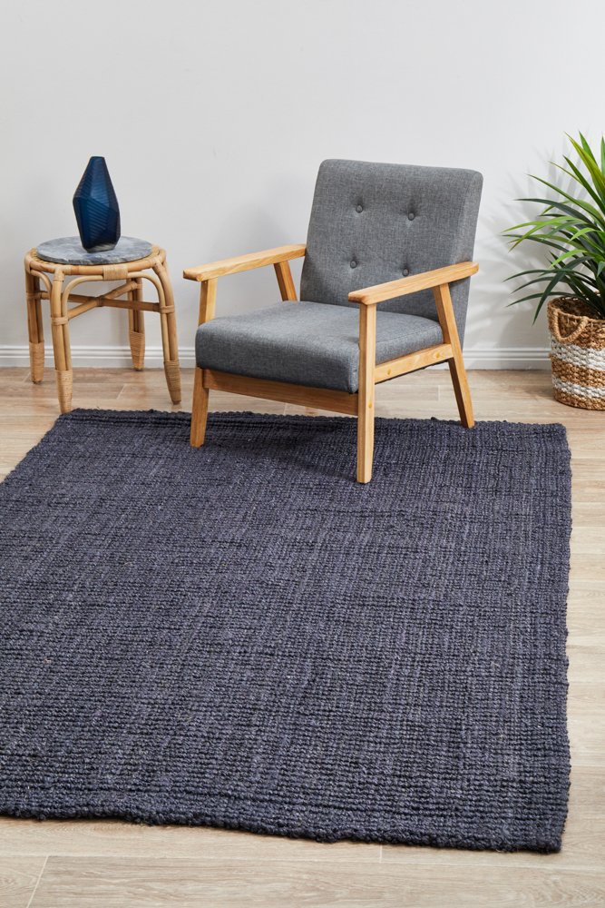 Atrium Barker Hamptons Style Indoor Rug Navy - Image 3