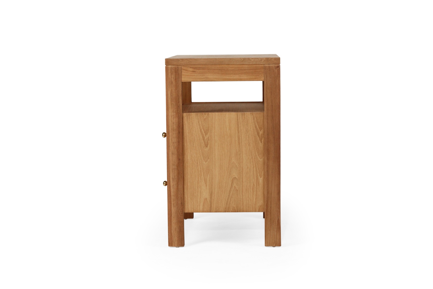 Audrey Bedside Table Natural, W 60cm x D 42cm x H 70cm - Image 5