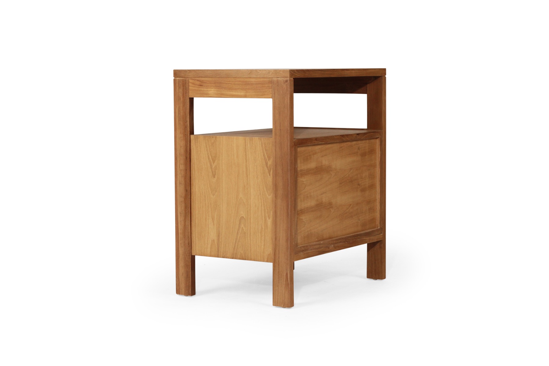 Audrey Bedside Table Natural, W 60cm x D 42cm x H 70cm - Image 6