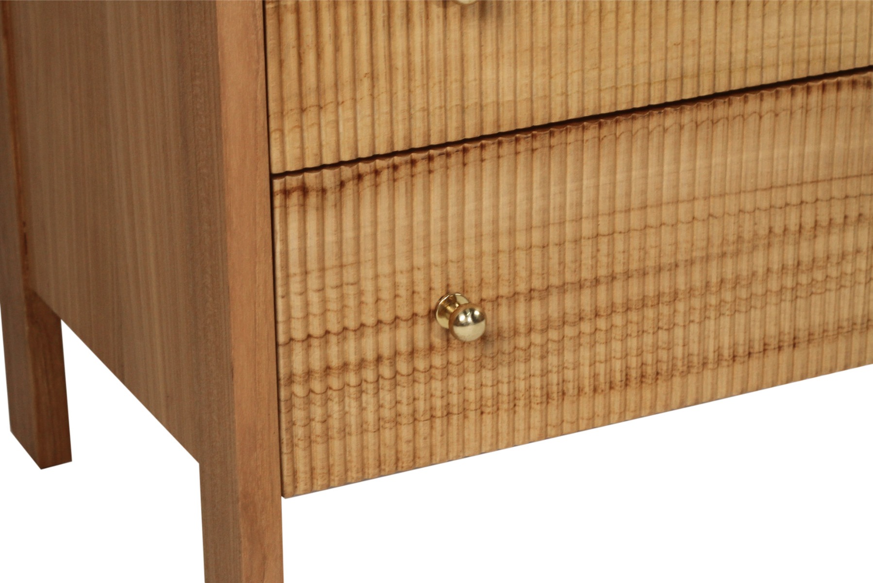 Audrey Bedside Table Natural, W 60cm x D 42cm x H 70cm - Image 8