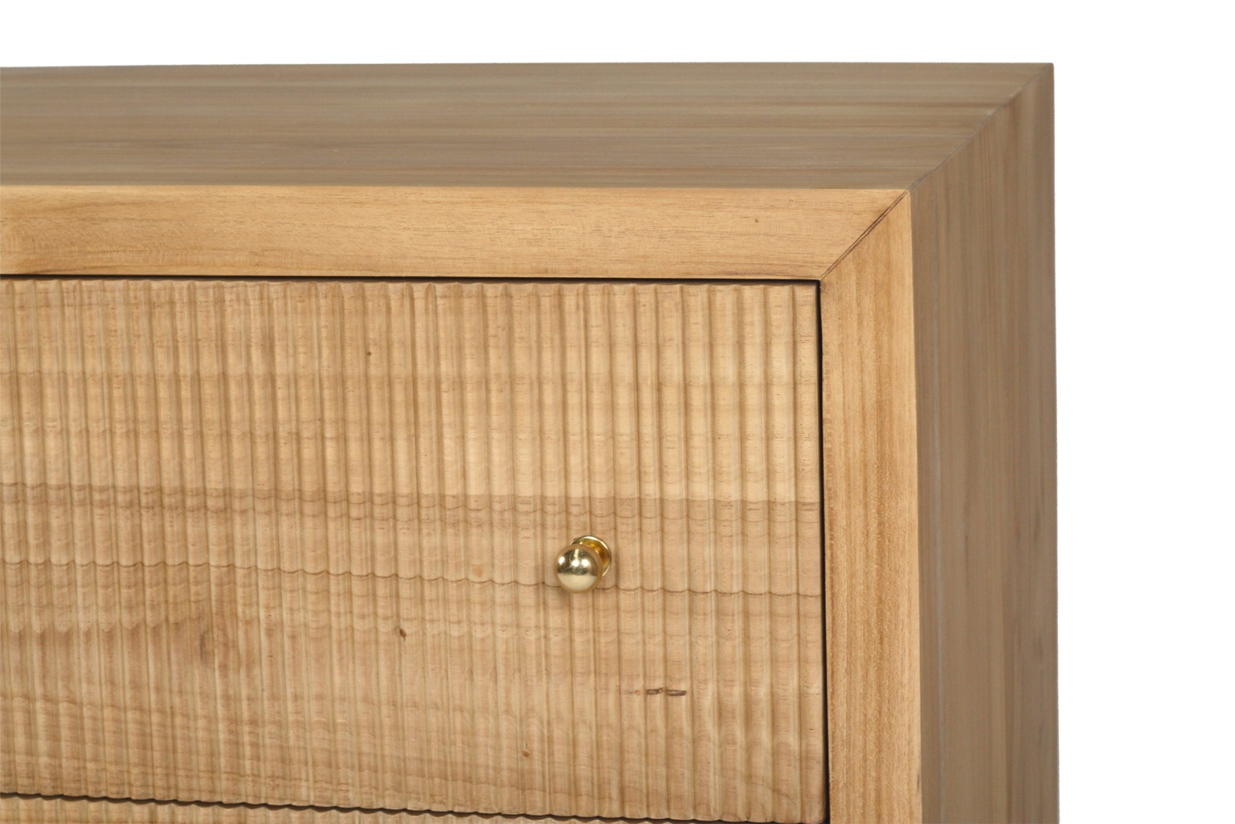 Audrey Chest Of Drawers Dresser Natural, W 160cm x D 50cm x H 92cm - Image 6