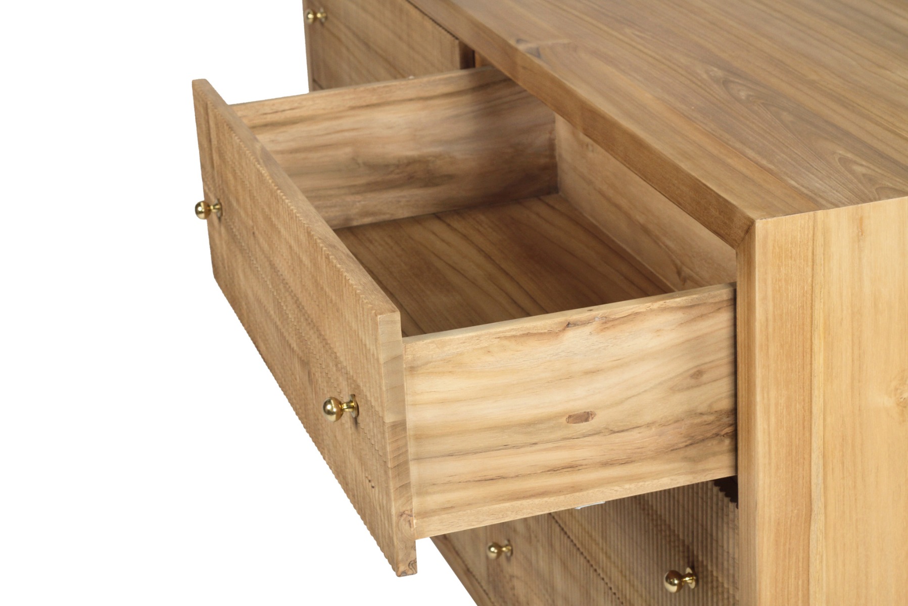 Audrey Chest Of Drawers Dresser Natural, W 160cm x D 50cm x H 92cm - Image 8
