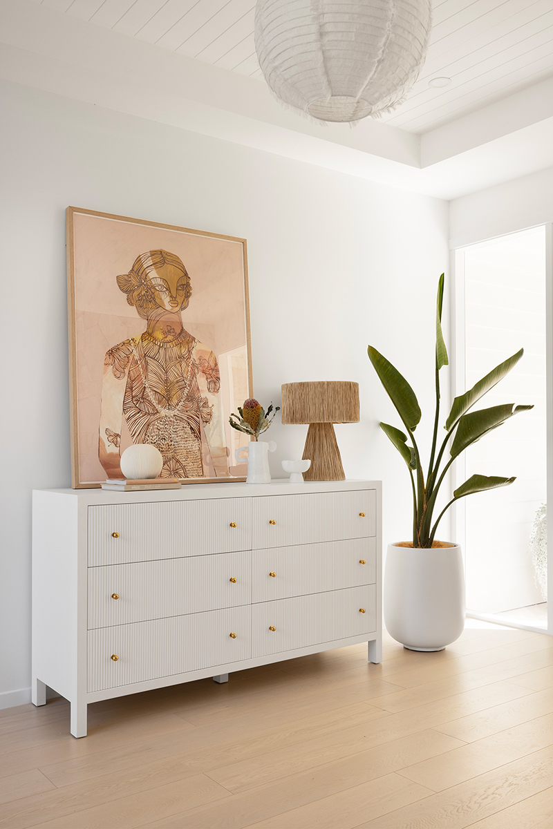 Audrey Chest Of Drawers White, W 160cm x D 50cm x H 92cm - Image 2