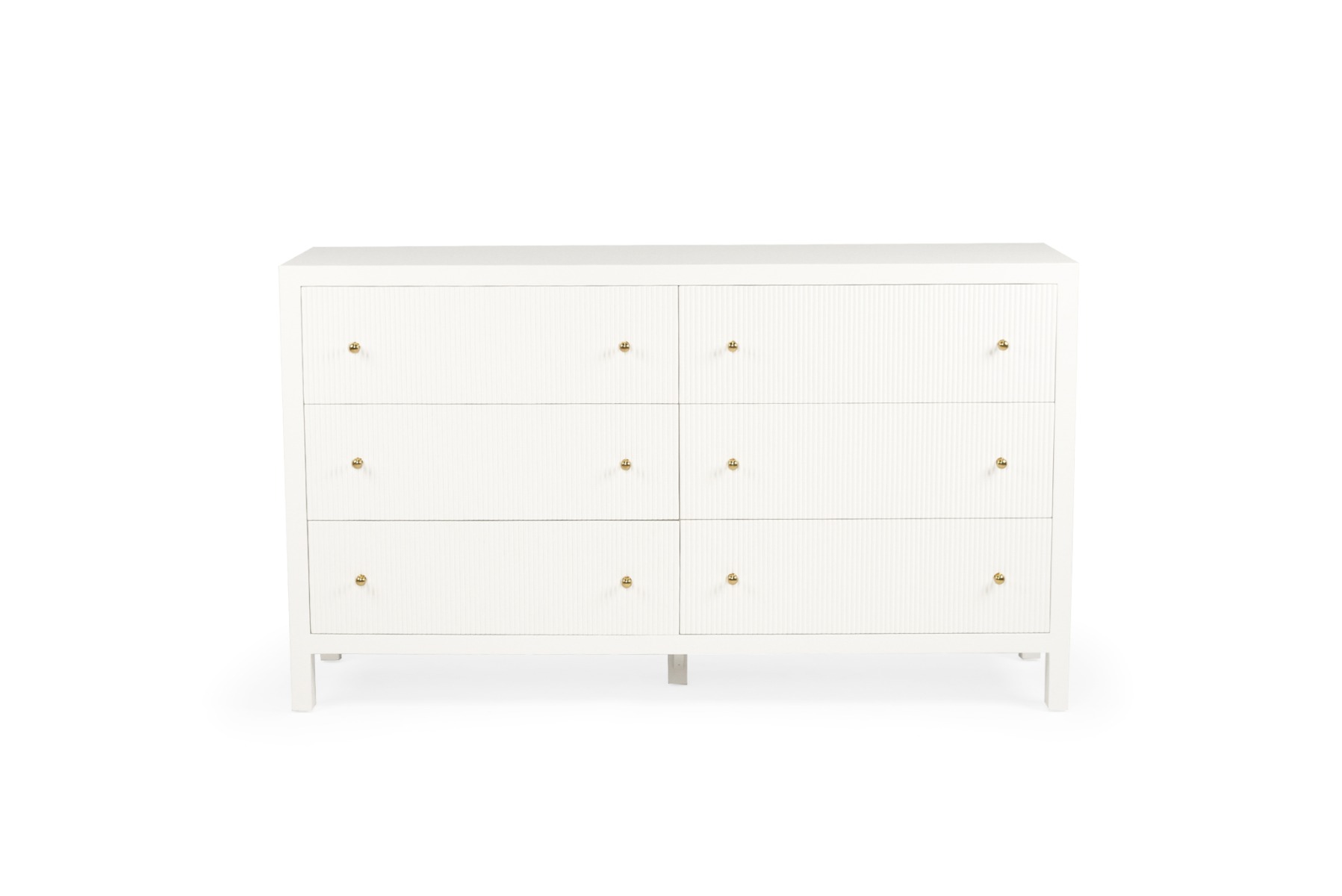 Audrey Chest Of Drawers White, W 160cm x D 50cm x H 92cm - Image 3