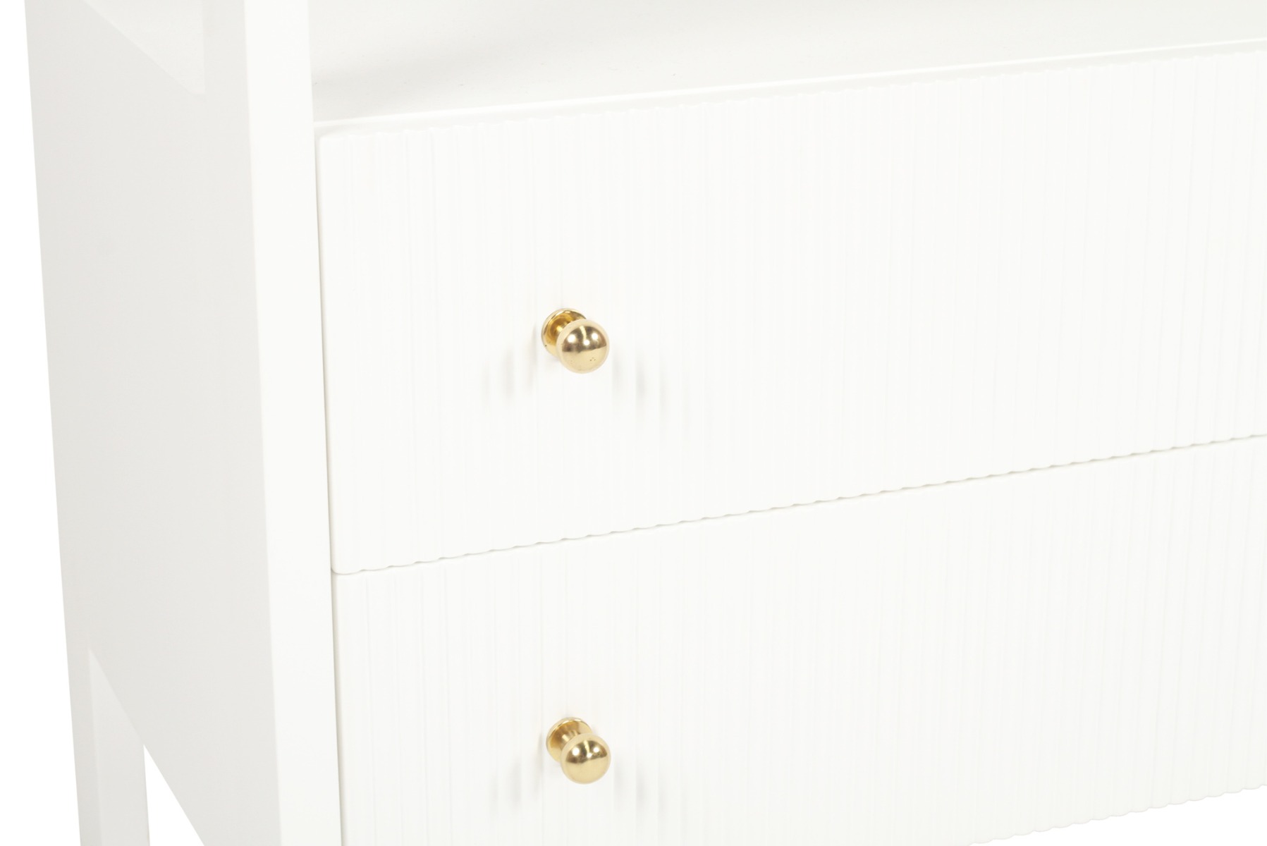 Audrey Nightstand White, W 80cm x D 42cm x H 70cm - Image 10