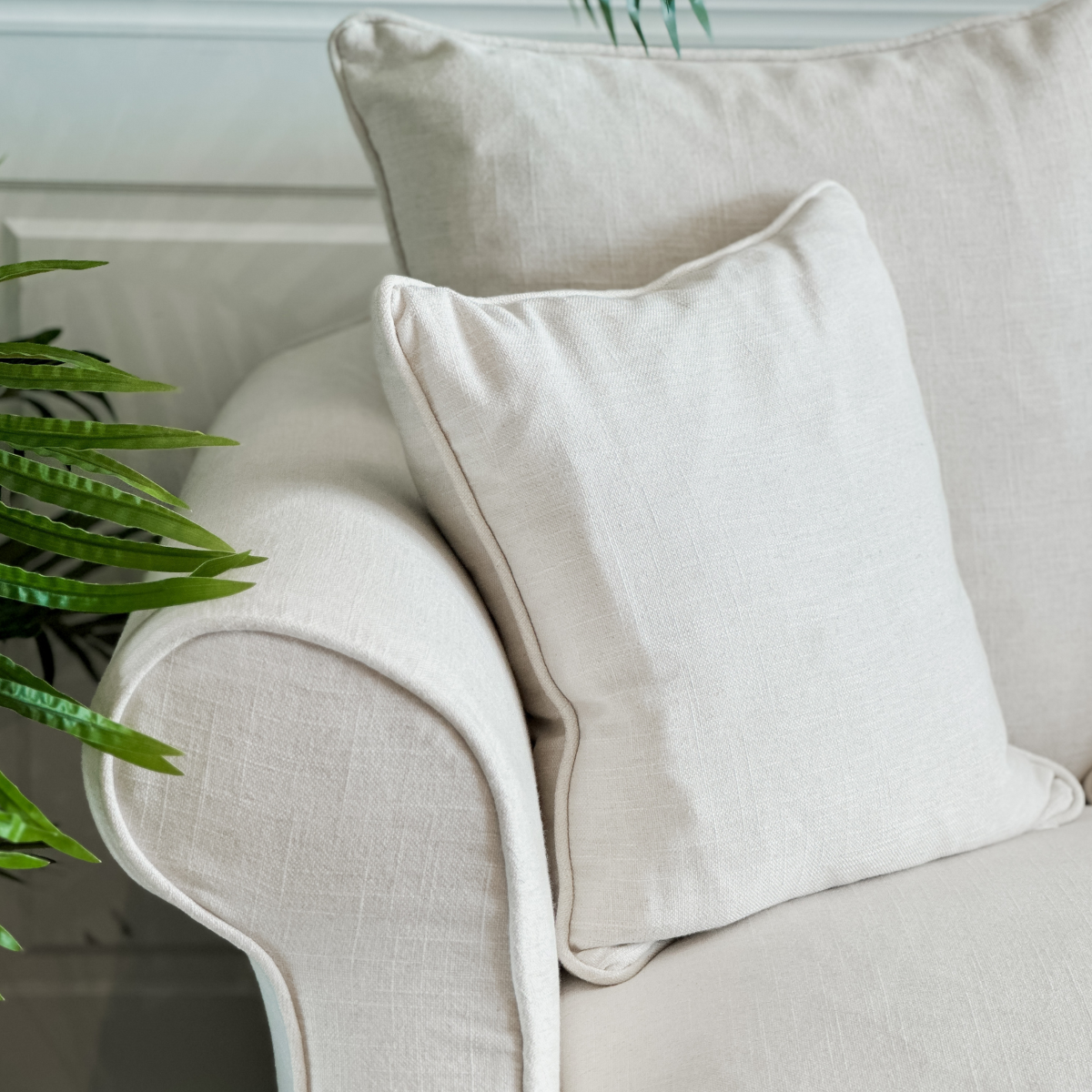 Avalon Hamptons 2 Seat Sofa Ivory, W 174cm D 96cm H 81cm (RRP $2599) - Image 4