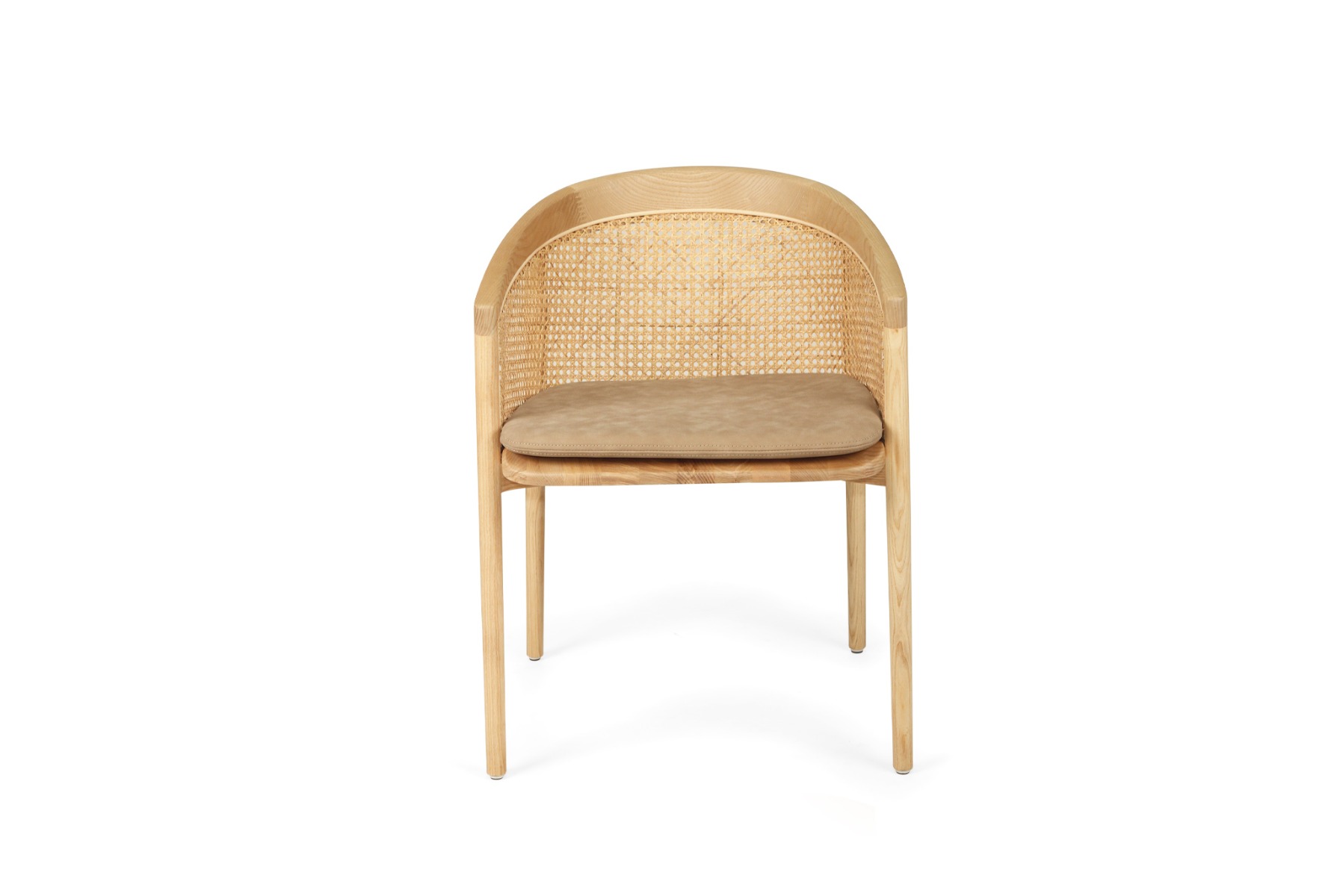 Axle Dining Chair Seat Cushion Light Khaki, Width 49cm x Depth 43cm x Height 3cm - Image 3