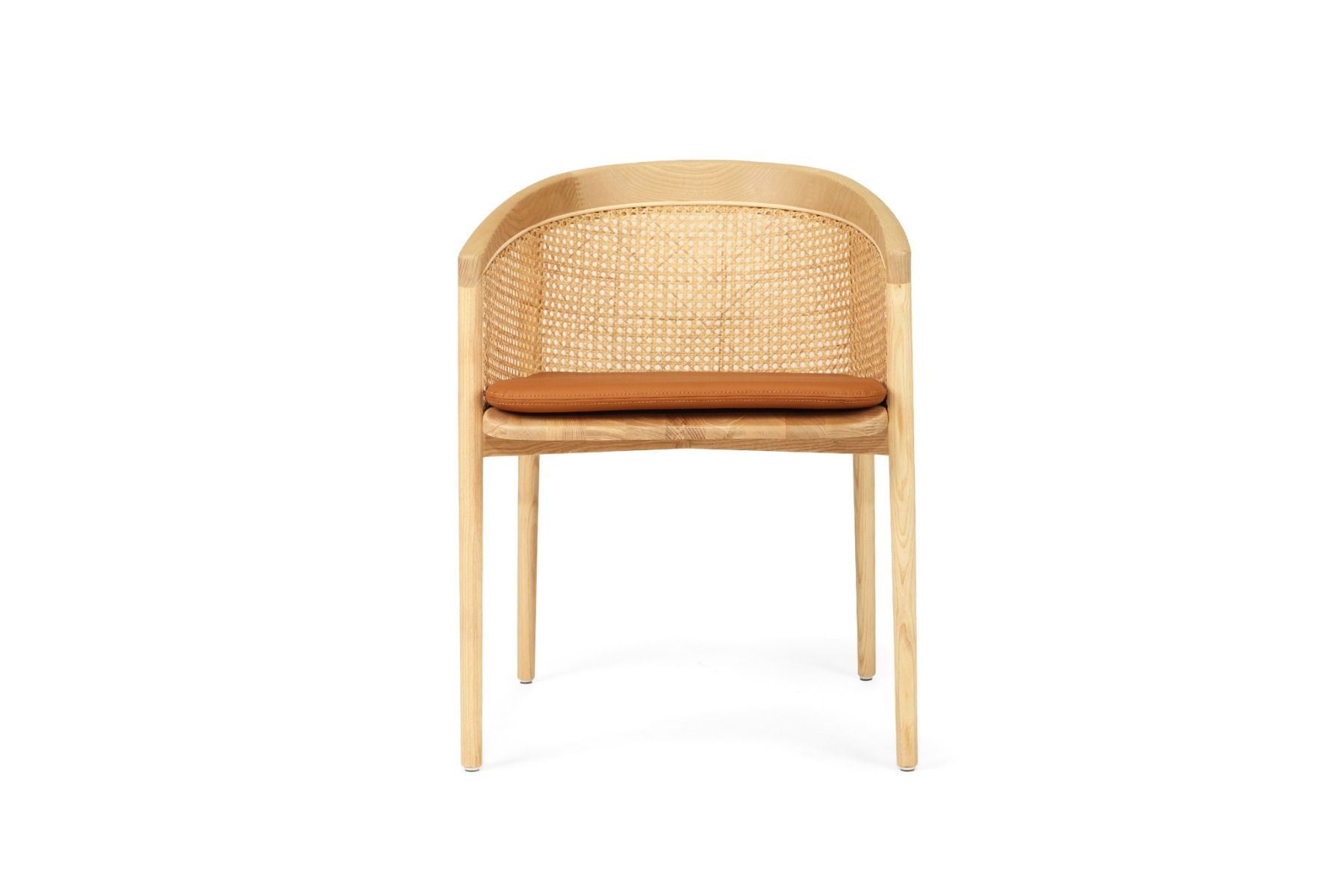 Axle Dining Chair Seat Cushion Tan, Width 49cm x Depth 43cm x Height 3cm - Image 2