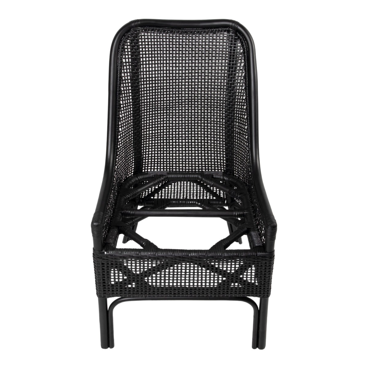 Southbeach Hamptons Dining Chair Black, W 54 D 56 H 96cm (RRP $449) - Image 5