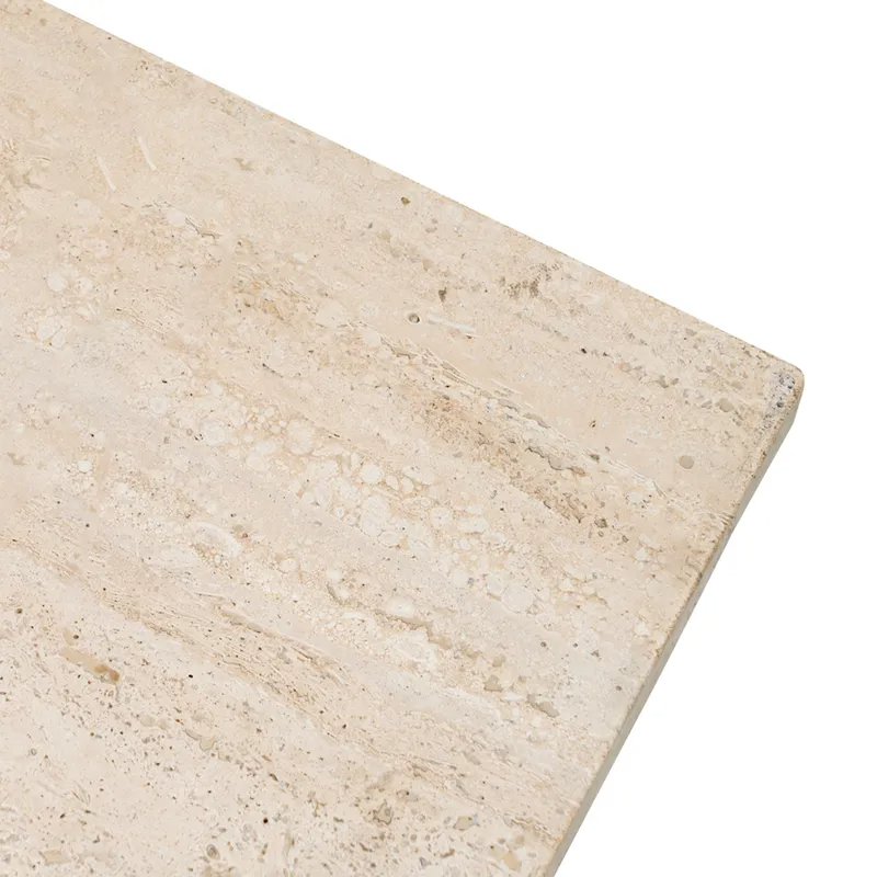 Atlas Travertine Coffee Table Small, 53cm W x 53cm D x 30cm H (RRP $1727) - Image 7