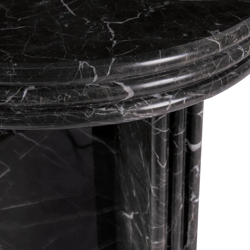 Andre Marble Console Table, 120cm W x 40cm D x 75cm H (RRP $3223) - Image 4