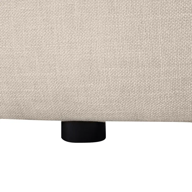 Greenwich 3 Seater Sofa w Left Chaise Natural Chenille, 260cm W x 160cm D x 70cm H (RRP $4411) - Image 6