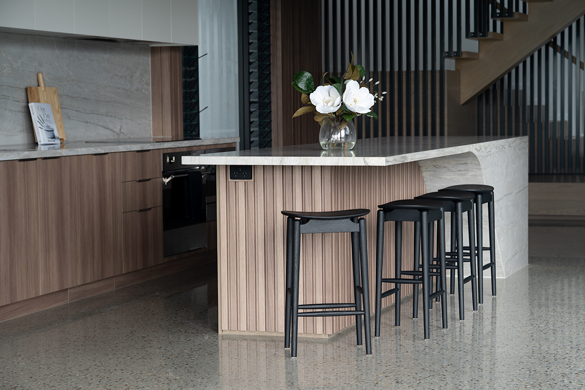 Harlow Counter Stool Black, W 39cm x D 31cm x H 66cm - Image 5