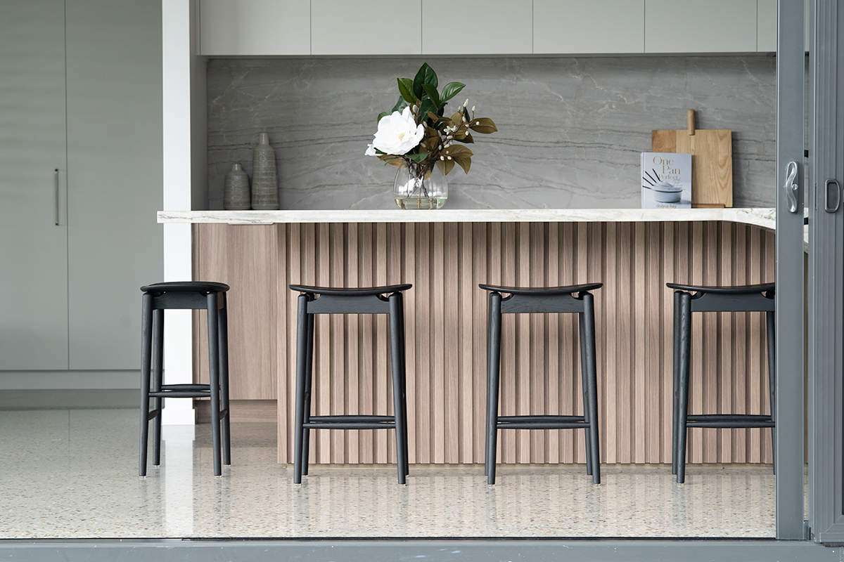 Harlow Counter Stool Black, W 39cm x D 31cm x H 66cm - Image 4