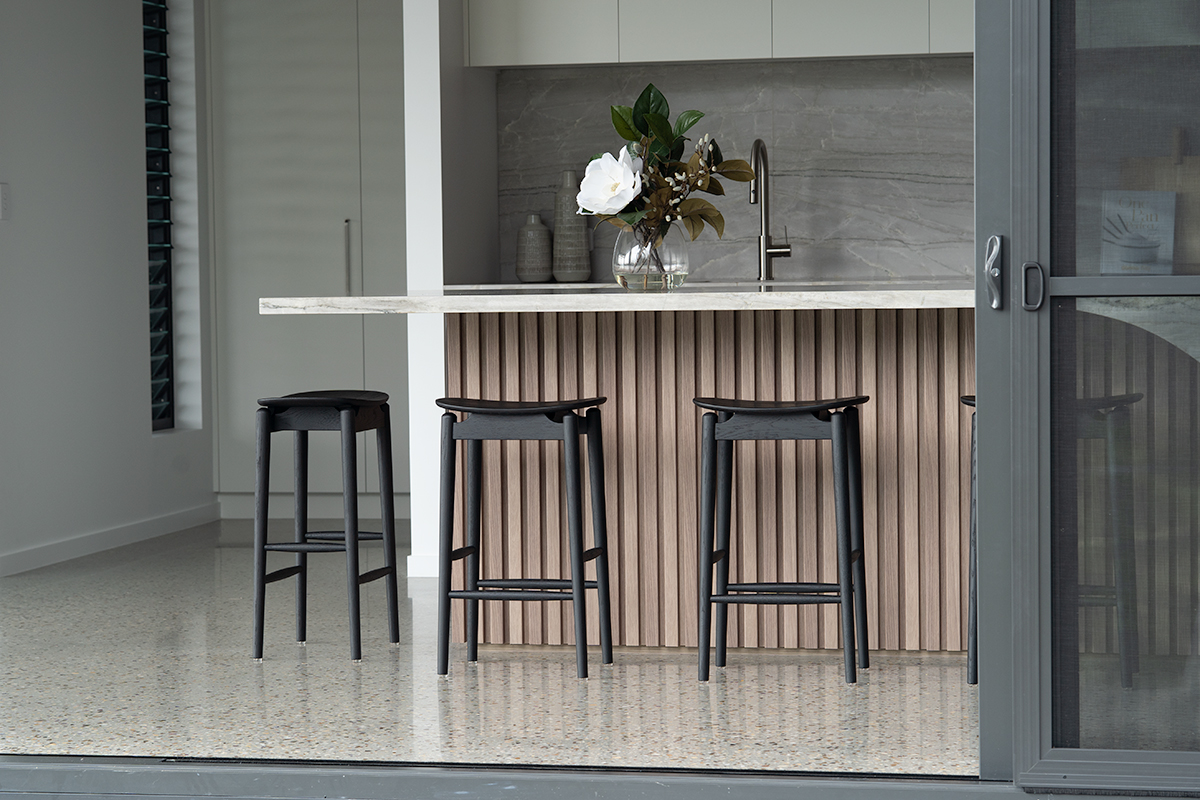 Harlow Counter Stool Black, W 39cm x D 31cm x H 66cm - Image 2