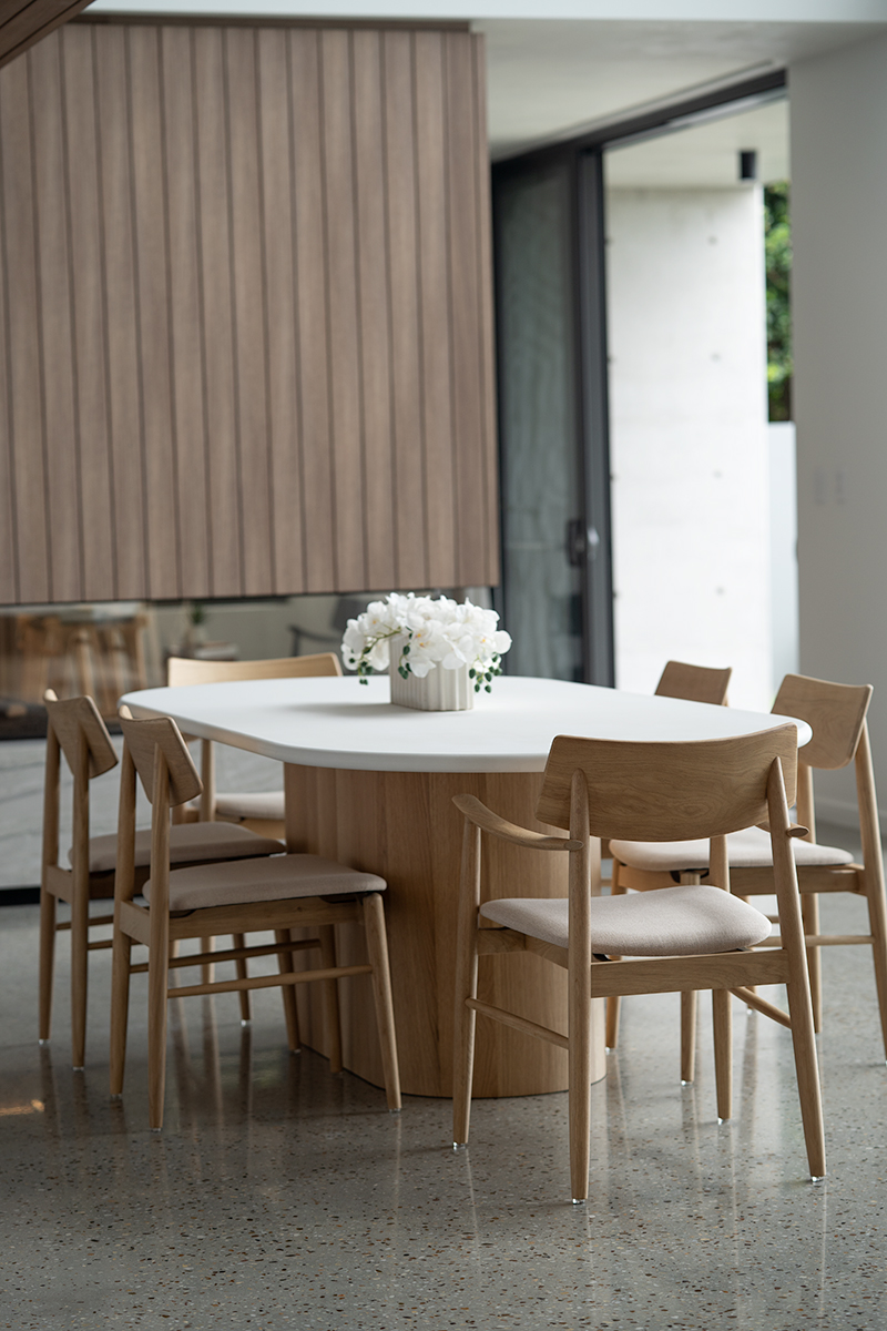 Harlow Dining Armchair Natural, Width 56cm x Depth 56cm x Height 80cm - Image 11