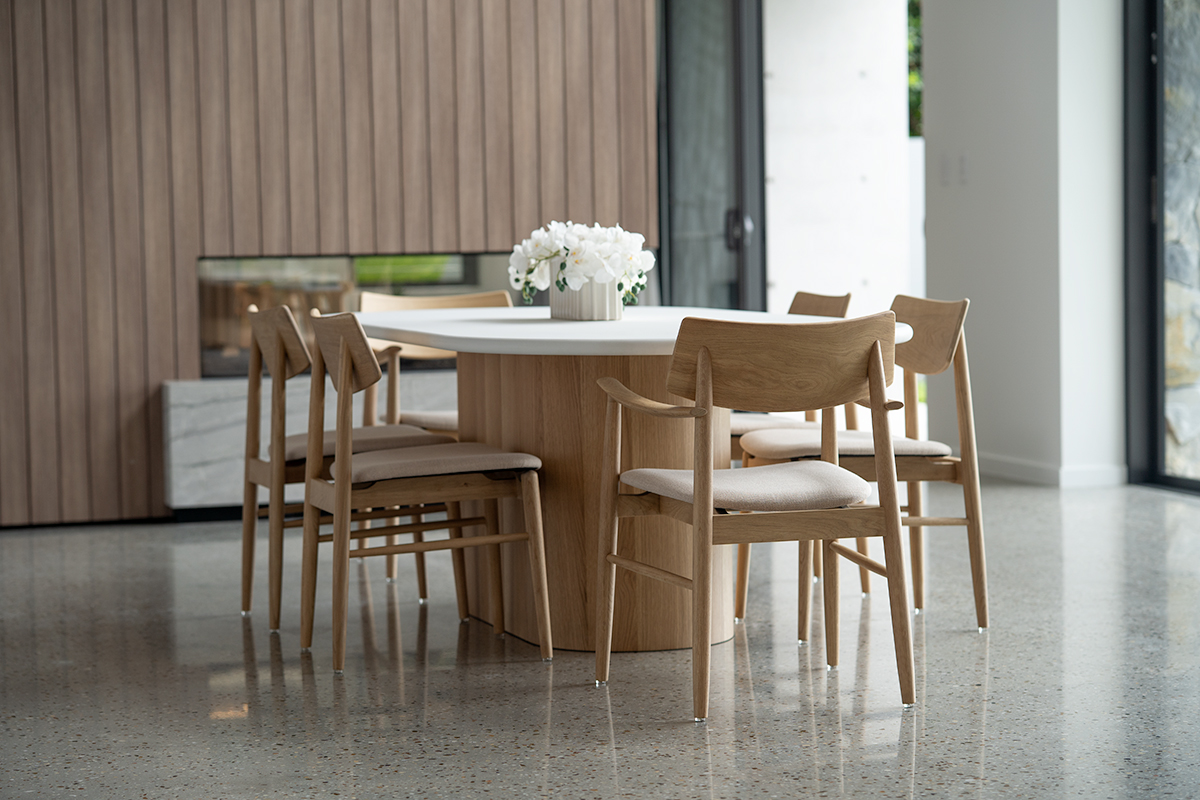 Harlow Dining Armchair Natural, Width 56cm x Depth 56cm x Height 80cm - Image 12