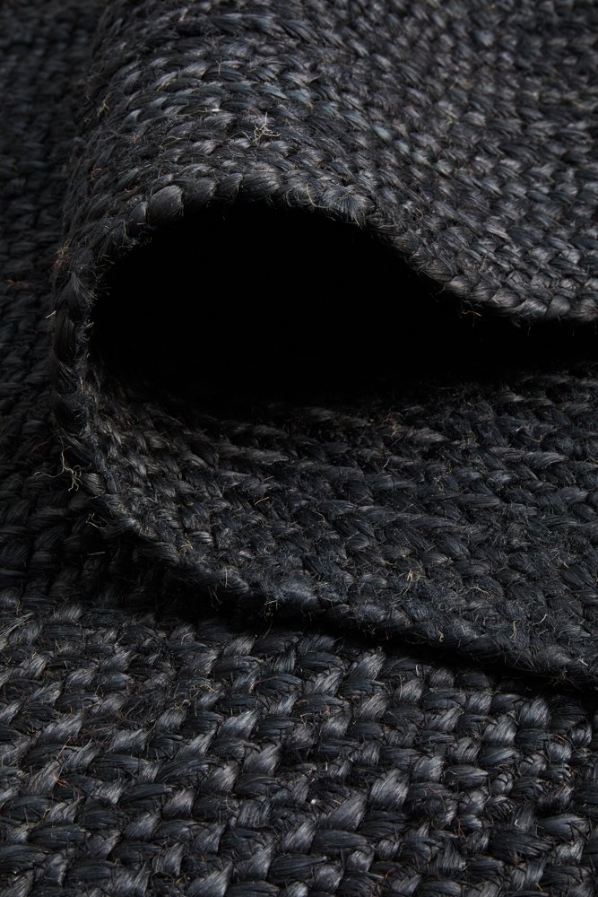 Bondi Hamptons Style Indoor Rug Black Runner - Image 9