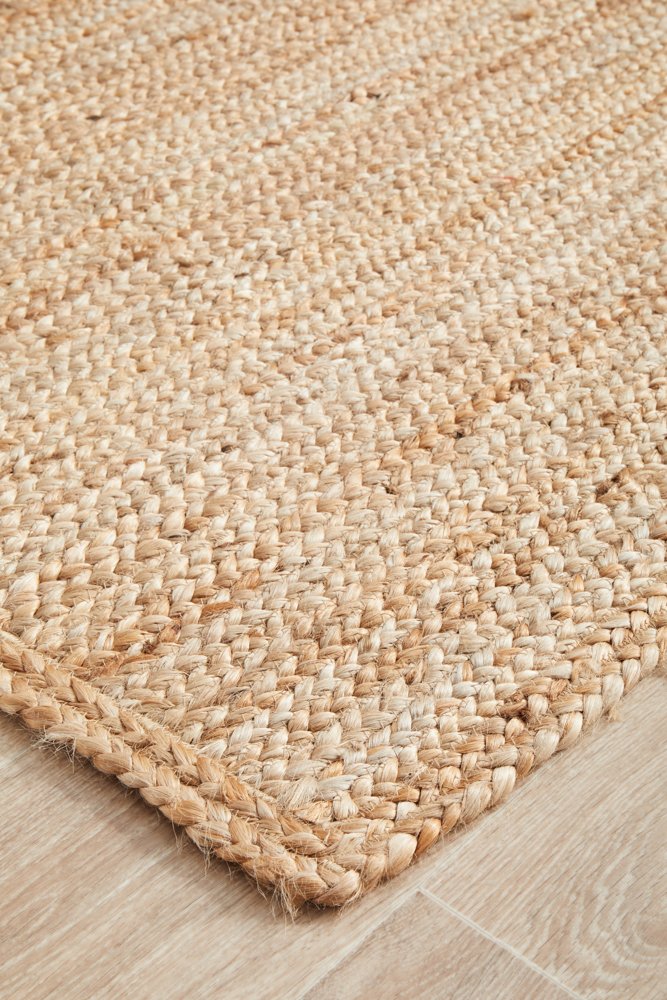 Bondi Hamptons Style Indoor Rug Natural Runner - Image 7