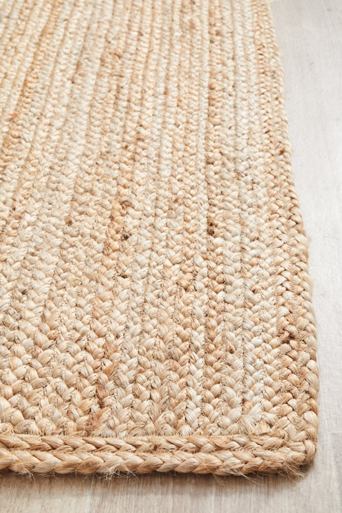 Bondi Hamptons Style Indoor Rug Natural Runner - Image 5