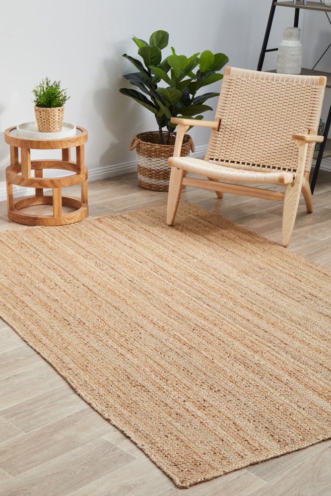 Bondi Hamptons Style Indoor Rug Natural Rectangle - Image 2