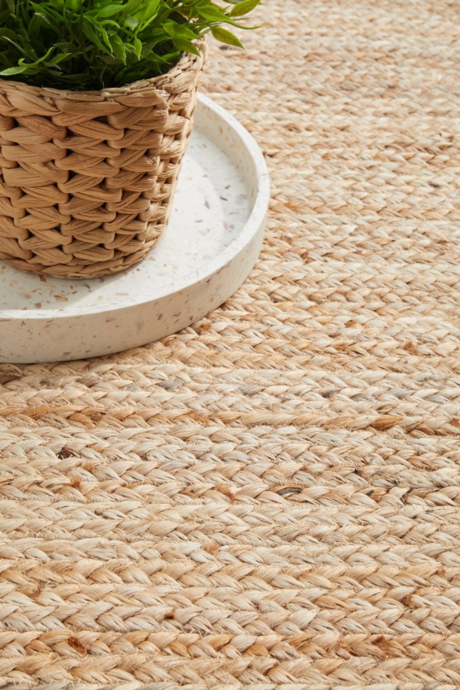 Bondi Hamptons Style Indoor Rug Natural Rectangle - Image 8
