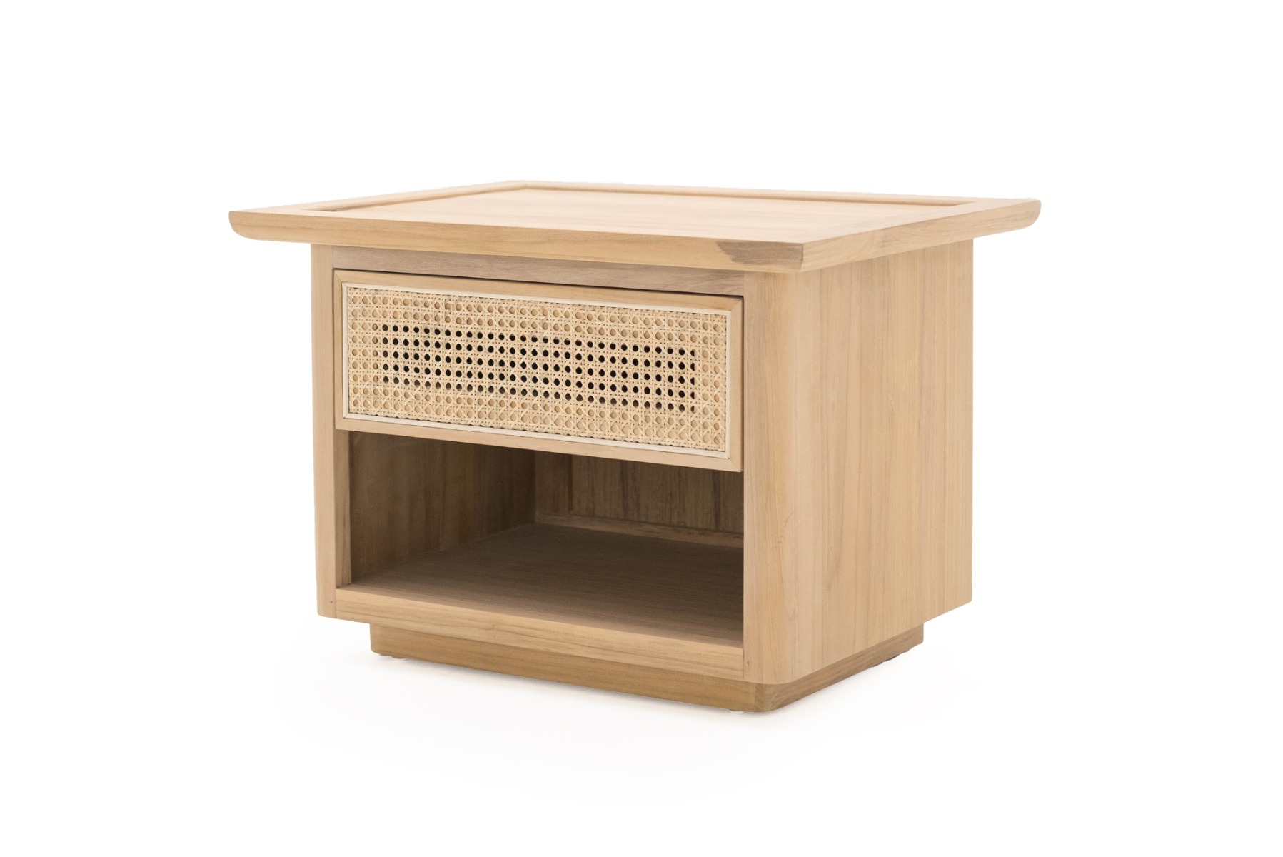 Brighton Bedside Table, W 65cm x D 50cm x H 45cm - Image 3