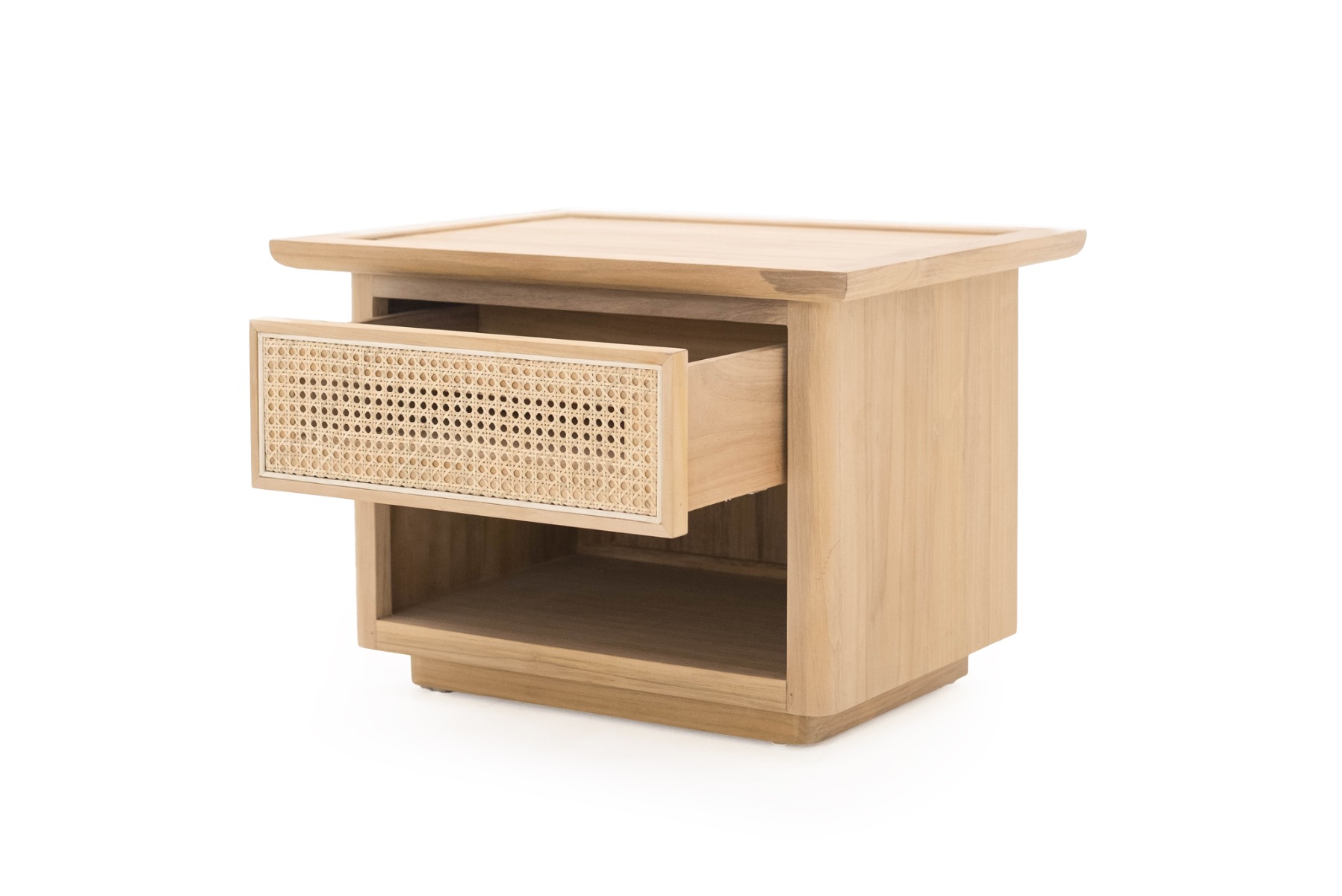 Brighton Bedside Table, W 65cm x D 50cm x H 45cm - Image 4