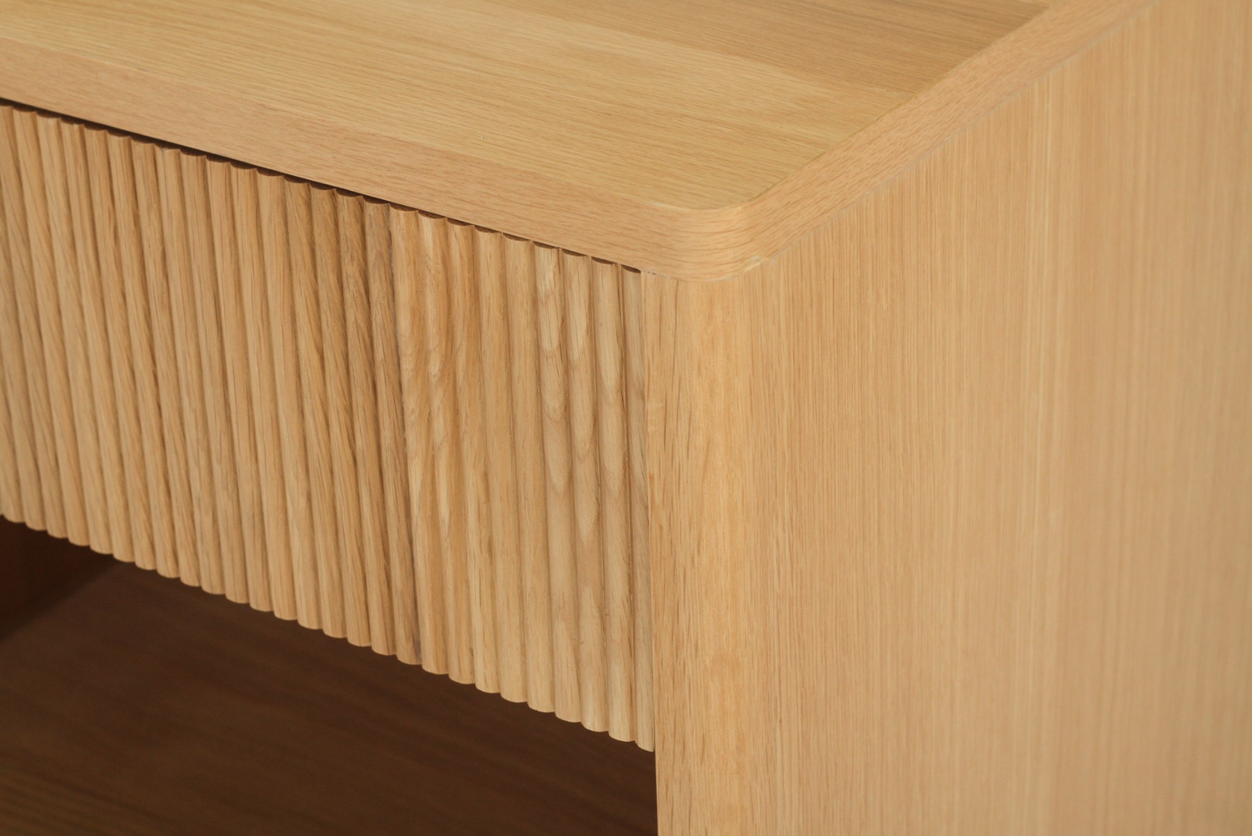 Harlow Bedside Table Natural, W 72cm x D 50cm x H 60cm (RRP $1299) - Image 10