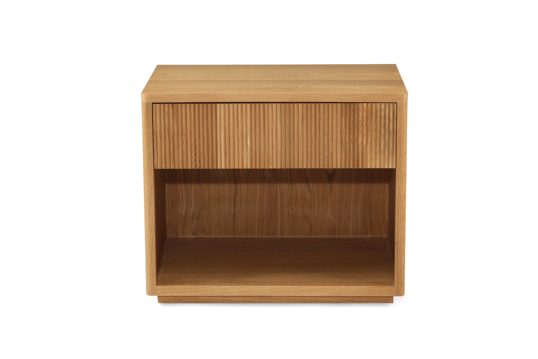 Harlow Bedside Table Natural, W 72cm x D 50cm x H 60cm (RRP $1299) - Image 3