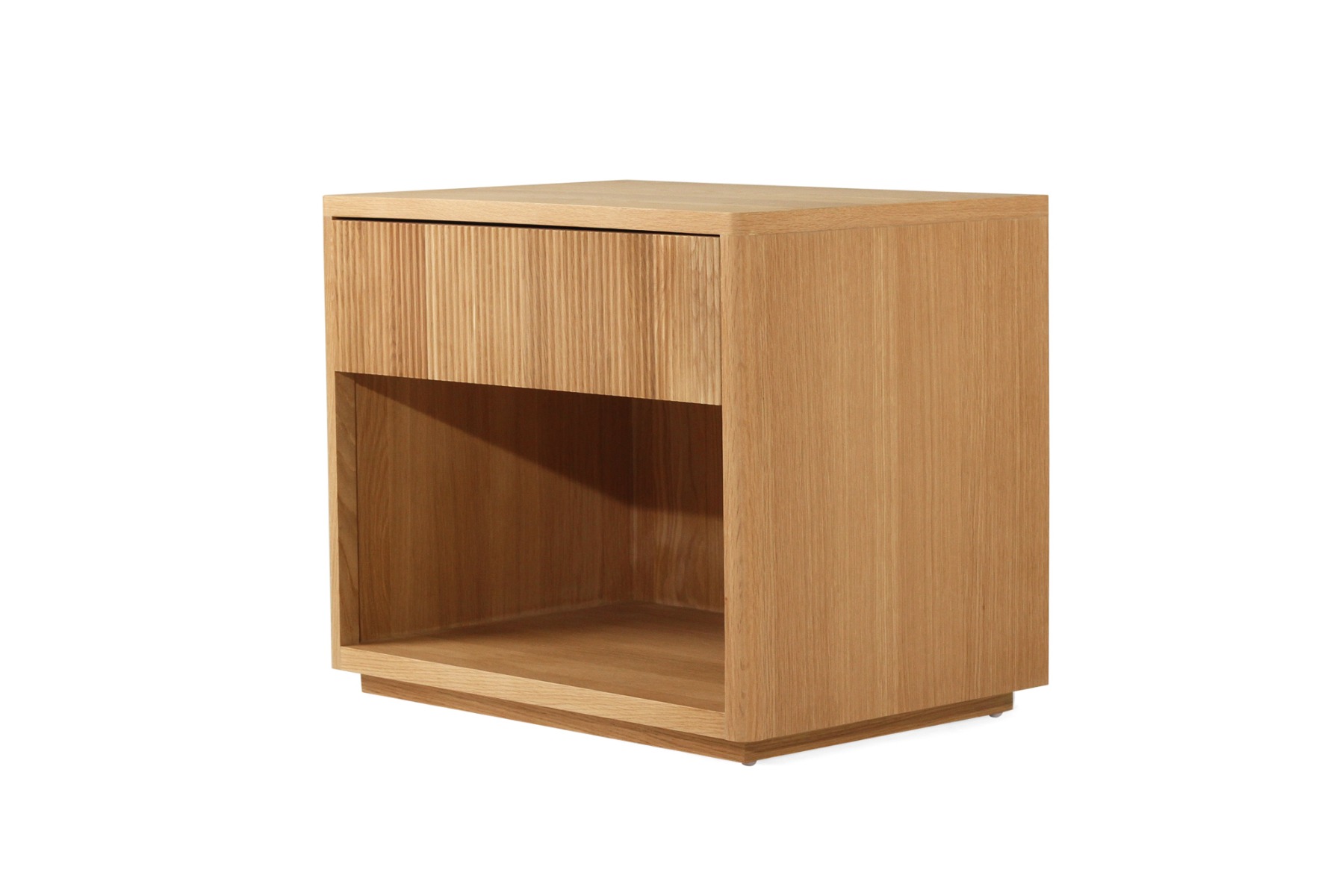 Harlow Bedside Table Natural, W 72cm x D 50cm x H 60cm (RRP $1299) - Image 4