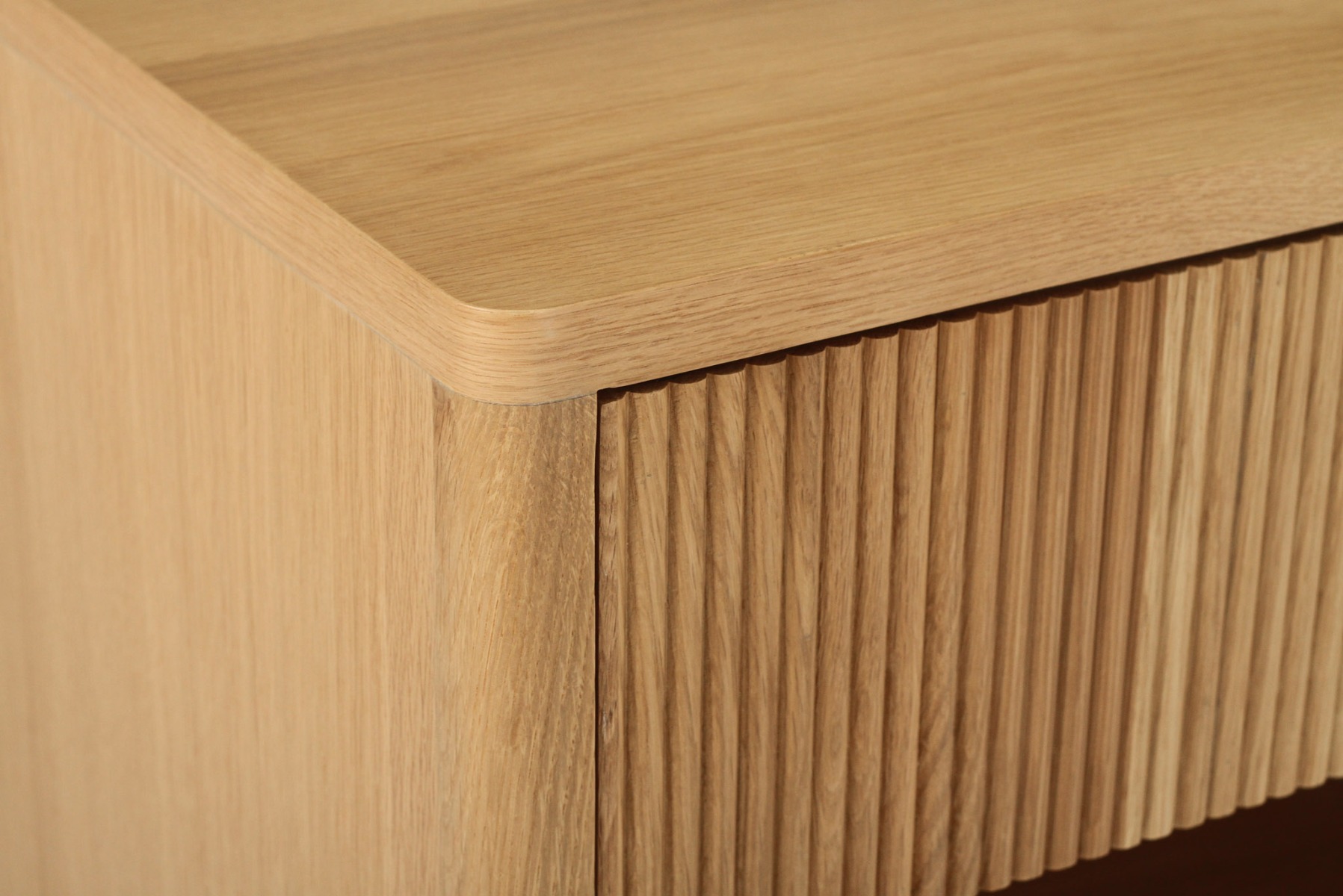 Harlow Bedside Table Natural, W 72cm x D 50cm x H 60cm (RRP $1299) - Image 9