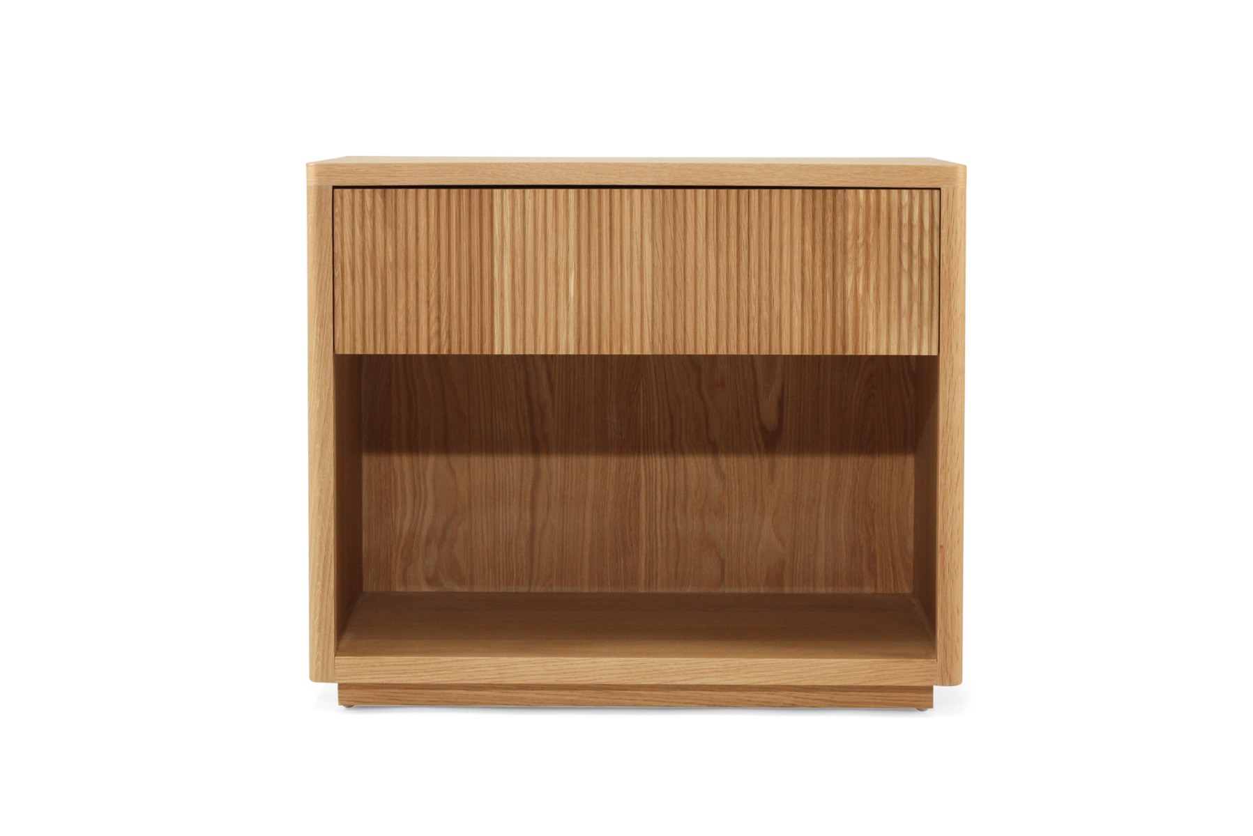 Harlow Bedside Table Natural, W 72cm x D 50cm x H 60cm (RRP $1299) - Image 2