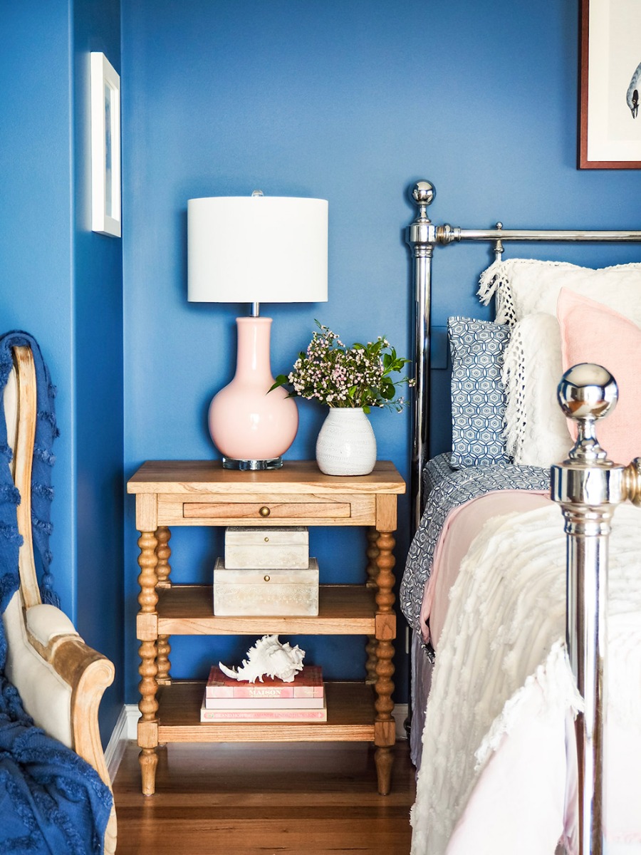 Stradbroke Bobbin Bedside Table, W 66cm x D 46cm x H 76cm - Image 2
