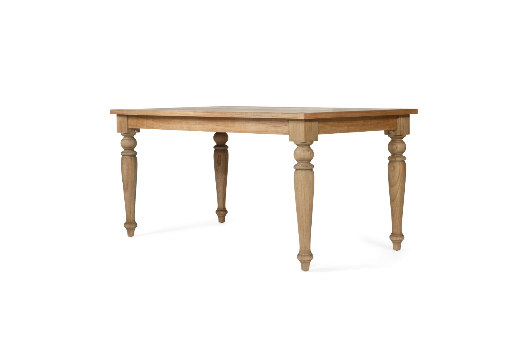 Byron Old Wood Herringbone Dining Table 200cm x 100cm (RRP $2499) - Image 3