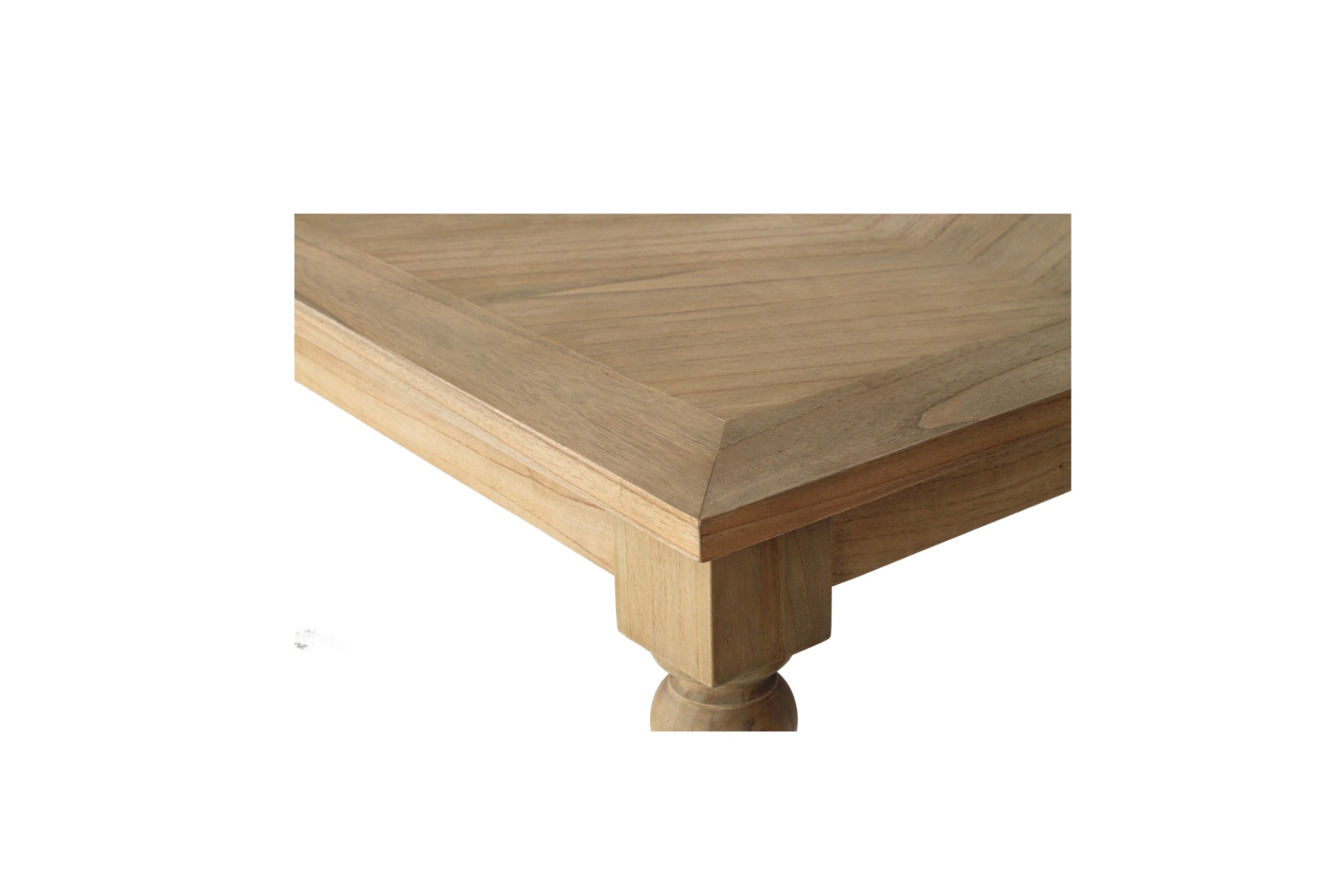 Byron Old Wood Herringbone Dining Table, 240cm x 100cm (RRP $2999) - Image 8