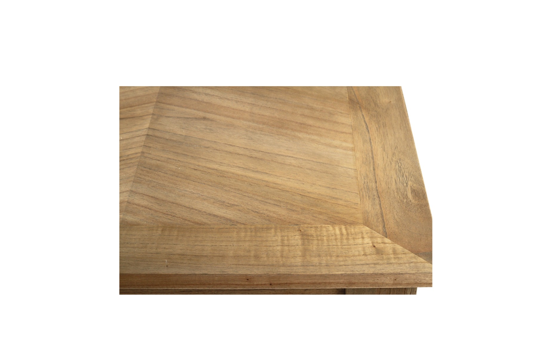 Byron Old Wood Herringbone Dining Table 200cm x 100cm (RRP $2499) - Image 9