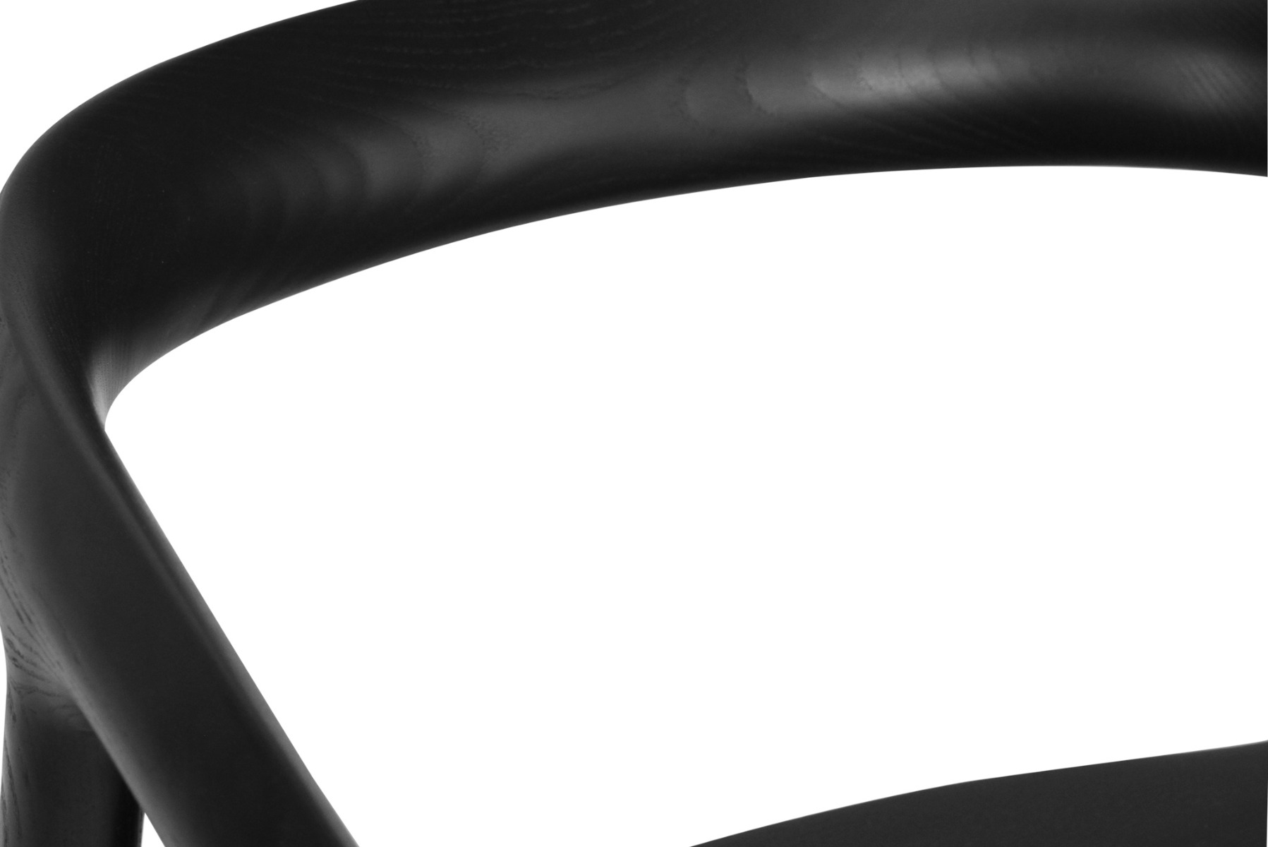 Cali Counter Stool Black, Width 55cm x Depth 54cm x Height 89cm - Image 5
