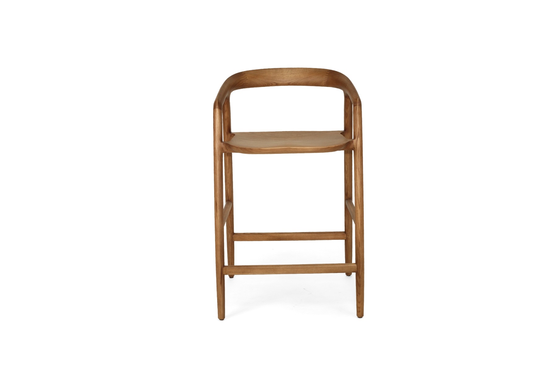 Cali Counter Stool Caramel, Width 55cm x Depth 54cm x Height 89cm - Image 6