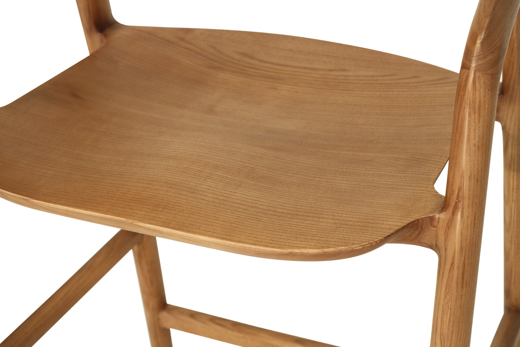 Cali Counter Stool Caramel, Width 55cm x Depth 54cm x Height 89cm - Image 5