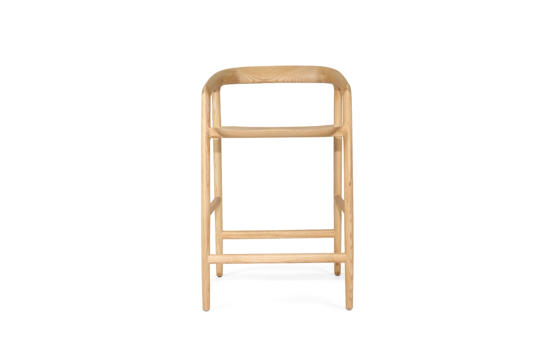 Cali Counter Stool Natural, Width 55cm x Depth 54cm x Height 89cm - Image 5