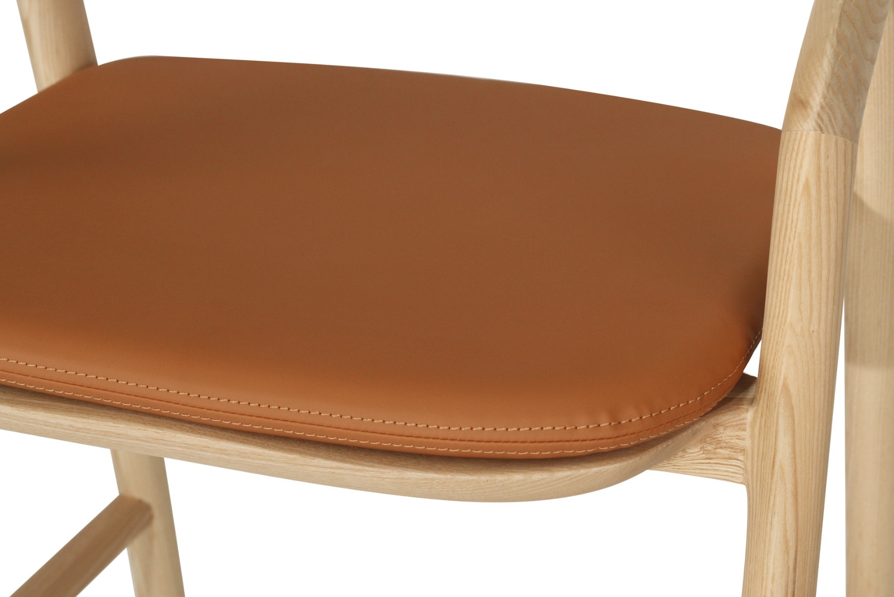 Cali Counter Stool Seat Cushion Tan, Width 49cm x Depth 43cm x Height 3cm - Image 5