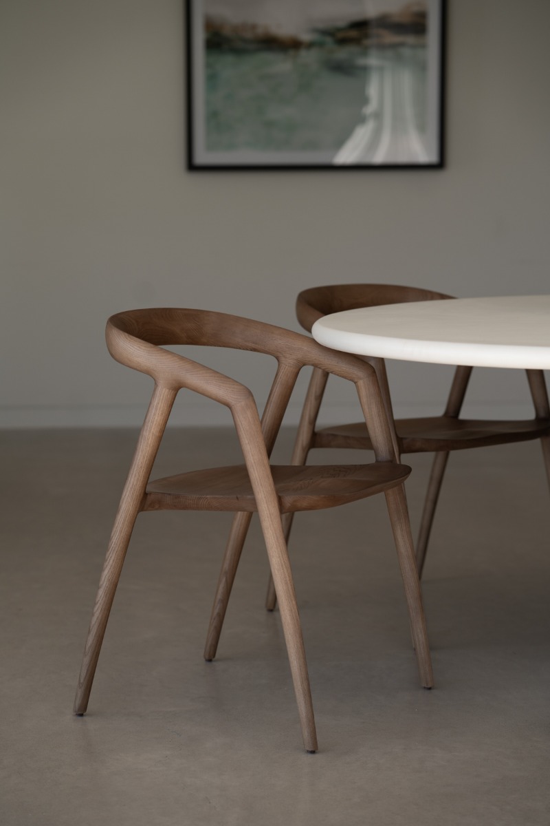 Cali Dining Chair Caramel, Width 54cm x Depth 55cm x Height 77cm (RRP $799) - Image 12