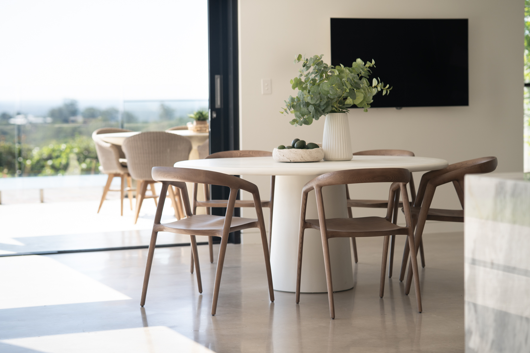 Cali Dining Chair Caramel, Width 54cm x Depth 55cm x Height 77cm (RRP $799) - Image 5