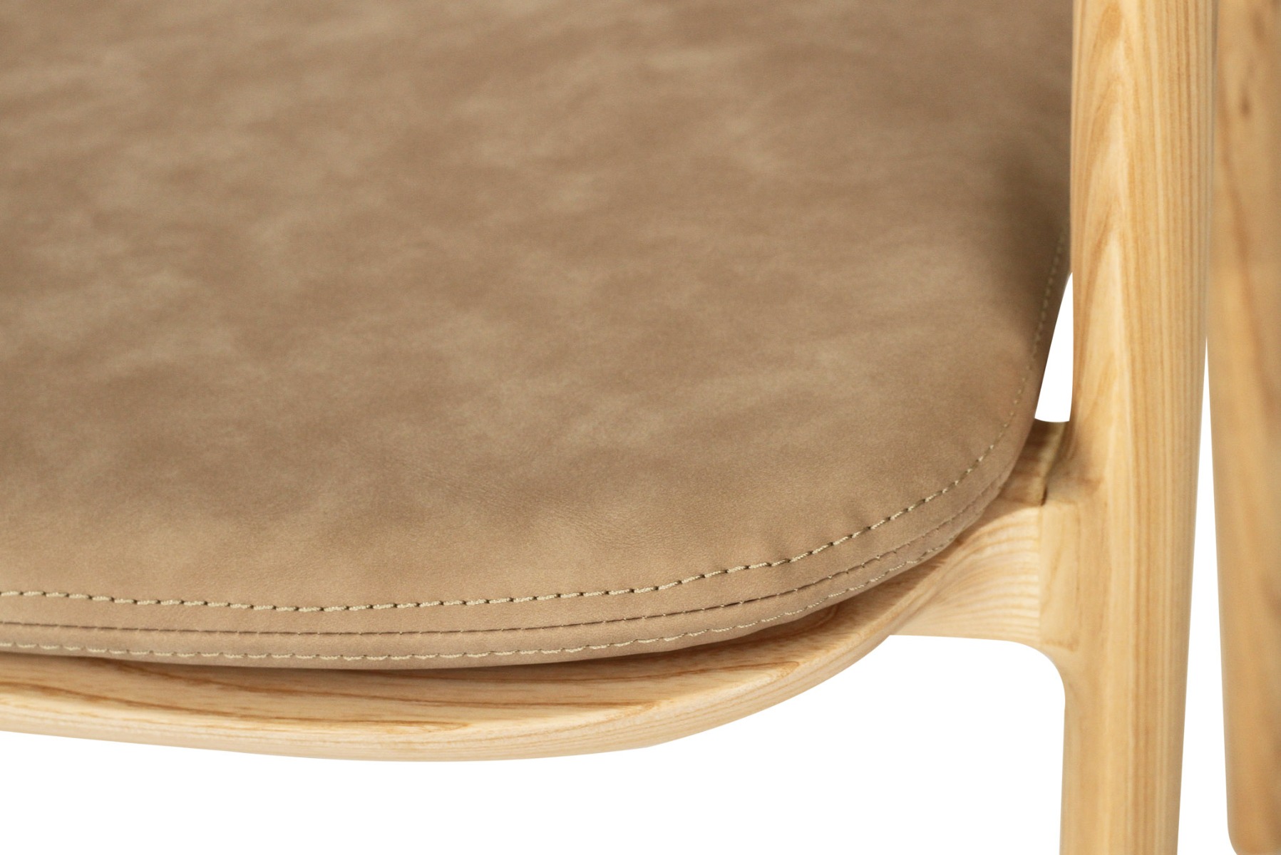Cali Dining Chair Seat Cushion Light Khaki, Width 49cm x Depth 43cm x Height 3cm - Image 4