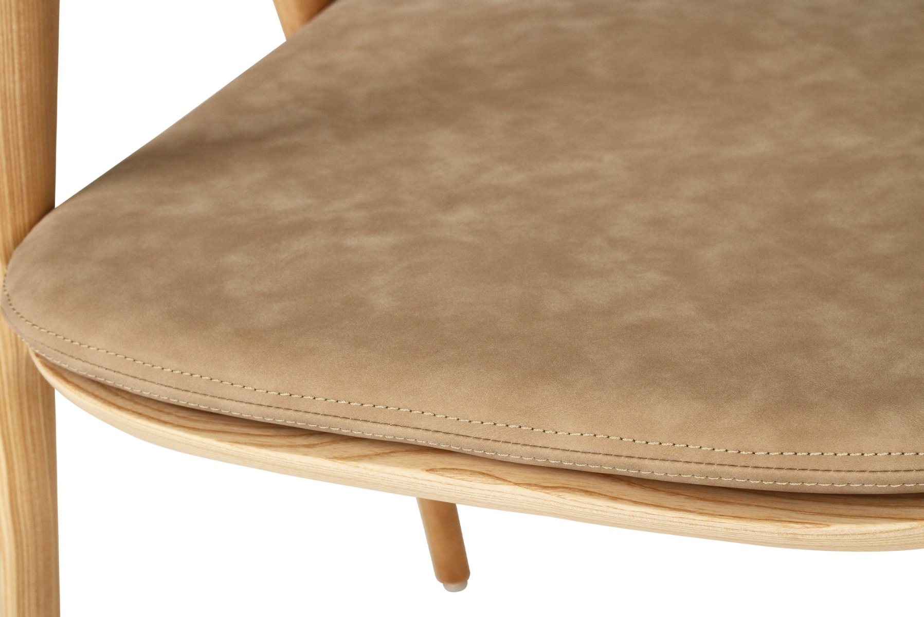 Cali Dining Chair Seat Cushion Light Khaki, Width 49cm x Depth 43cm x Height 3cm - Image 5